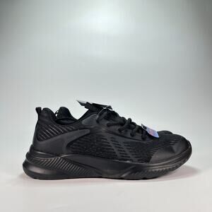 GEERS Comfort Foam Black Athletic Running Sneakers Shoes 31128 Men's Size 10